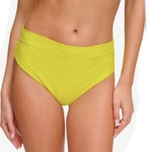 DKNY High Waist Bikini bottoms bright yellow - M